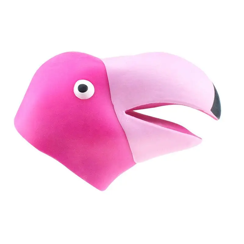 1 шт. игрушка марионетка с головой фламинго|Куклы| |