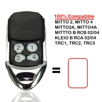 rcb02 rcb04 mitto2 mitto4 replacement garage door remote control 433mhz mitto 2 gate remote control