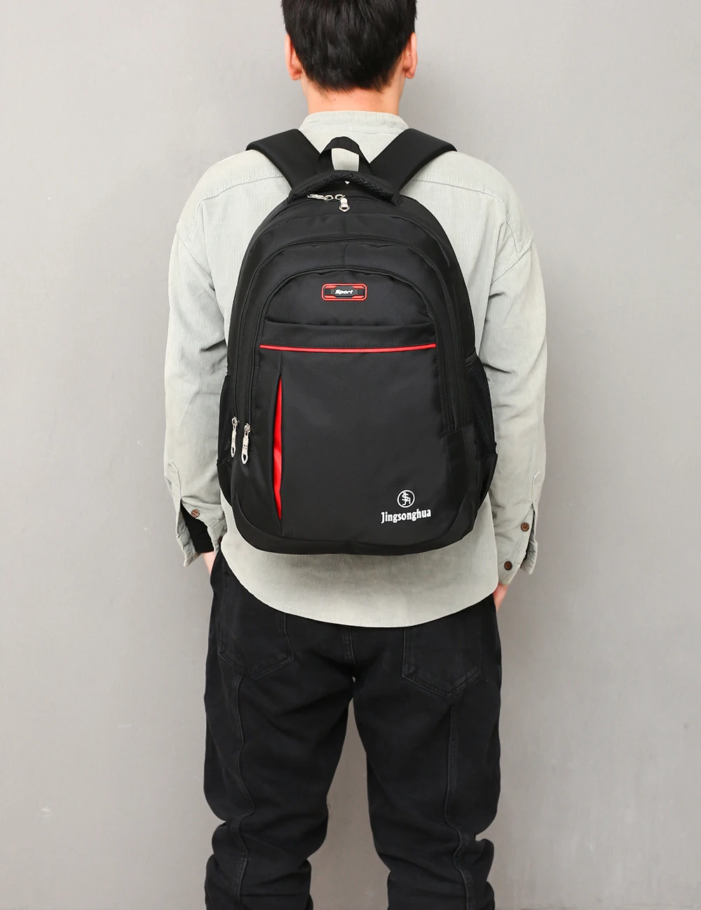 Для мужчин тканевый рюкзак для ноутбука школьные сумки путешествия Повседневное