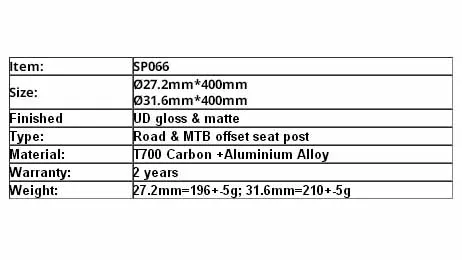 Carbonfan 27,2/31,6X350/400 дорожный руль управления& стойка сиденья для велосипеда мtb высокомодульный углерод фирмы Toray+ 7075 Aloy офсетная печать Велосипедное Сиденье