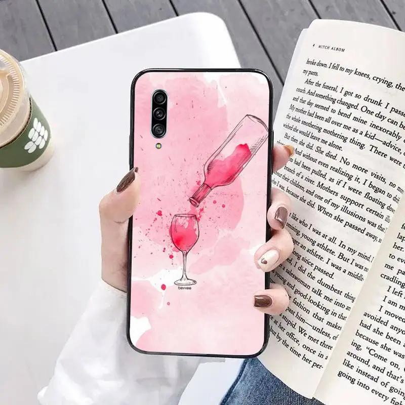 

Popular fashion Phone Case Black Cover For Samsung A10 20 30 40 50 01 11 31 51 71 S pLUS Cases