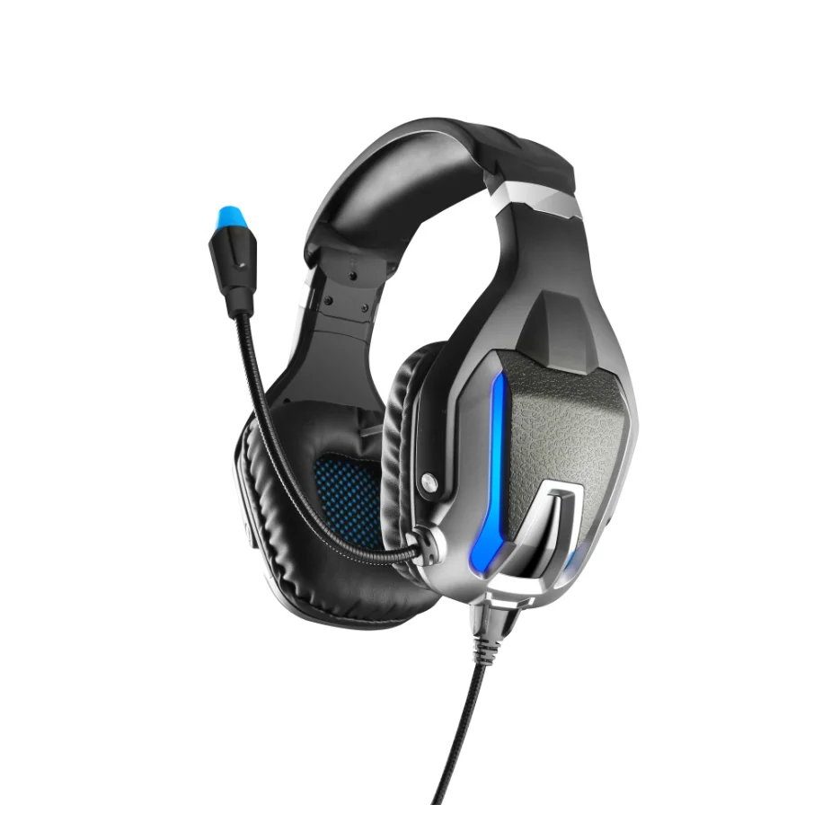 

Gaming Headset for PS4 wired PC Stereo Earphones Headphones with Microphone for computer Gamer headphone LED 3.5mm