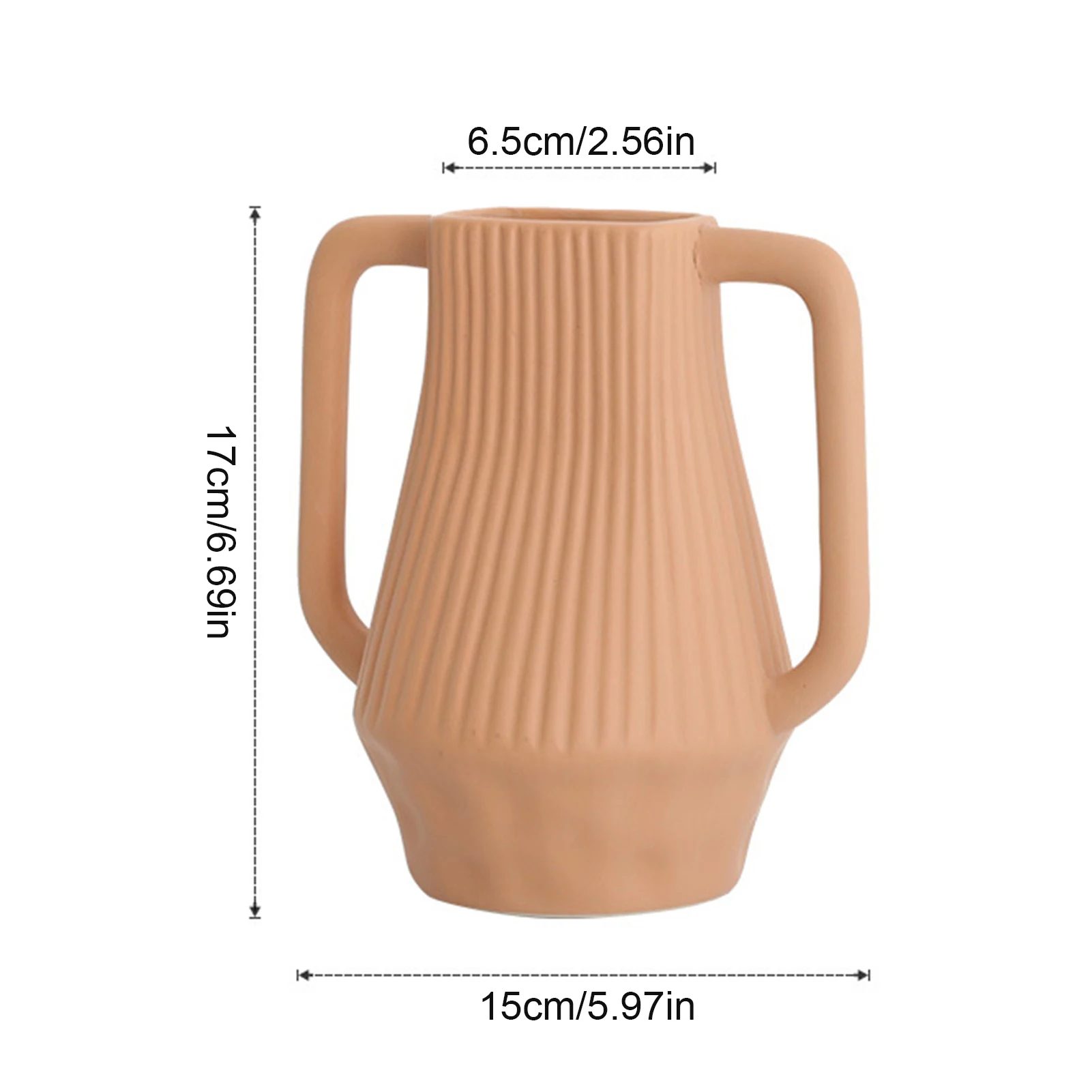 

Nortic Ceramic Flower Pots Modern Vase Special-shaped With Morandi Color Creative Handmade Home Office Coffee Bar Decoration