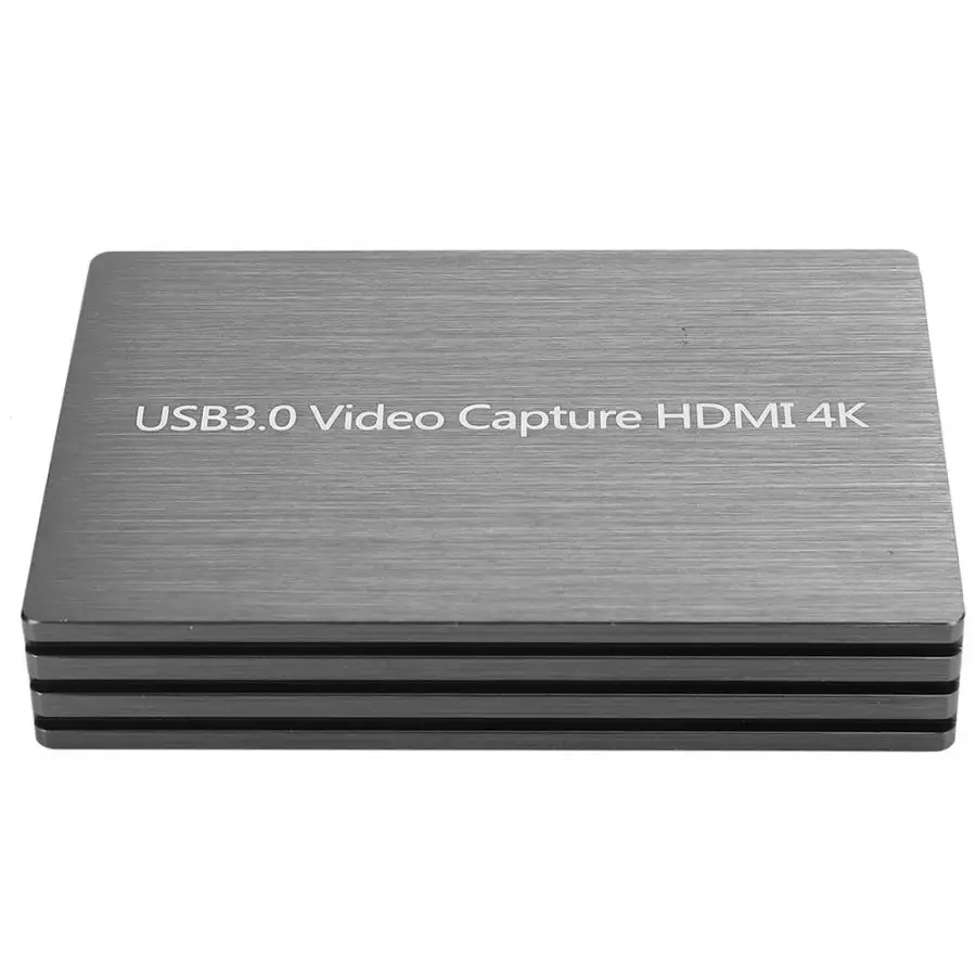 4K HDMI видео Захват диск бесплатно 1080P Запись коробка USB 3 0 для живого