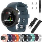 Силиконовый спортивный ремешок для наручных часов Garmin Forerunner 45