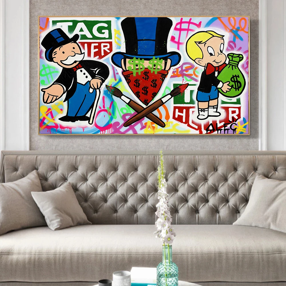 

Alec sells high-definition wall art prints and posters printed on canvas for home decoration frameless paintings