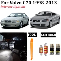 canbus no error vehicle led interior light bulbs for volvo c70 873 542 convertible 1998 2013 car lighting accessories