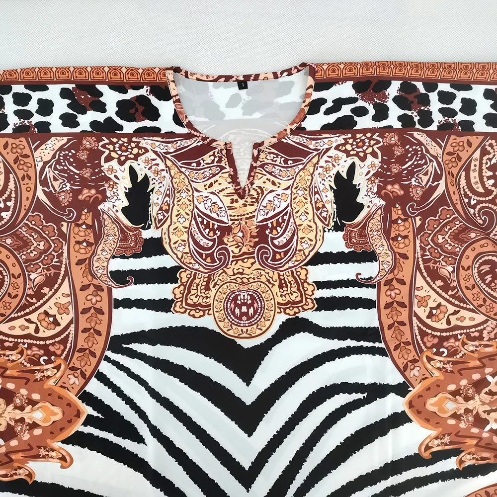 

Wepbel Islamic Dress Loose Robe Middle East Abaya Muslim Women Printed Dress Moroccan Kaftan Turkish Kimono