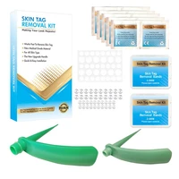 blue set skin tag removal kit home use mole wart remover equipment micro skin tag treatment tool easy to clean skin care tool