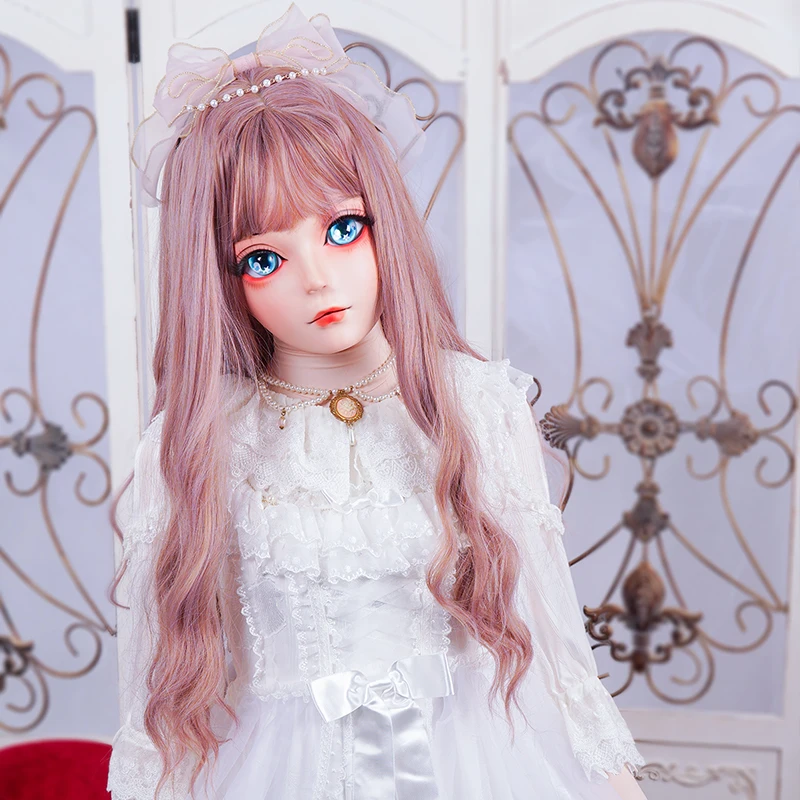 (HIDOLLS 25) женские маски ручной работы из кремниевой смолы с полуголовой для косплея