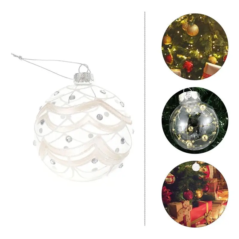 

1pc Decorative Xmas Balls Pendants Xmas Home Pendants Tree Hanging Adornment