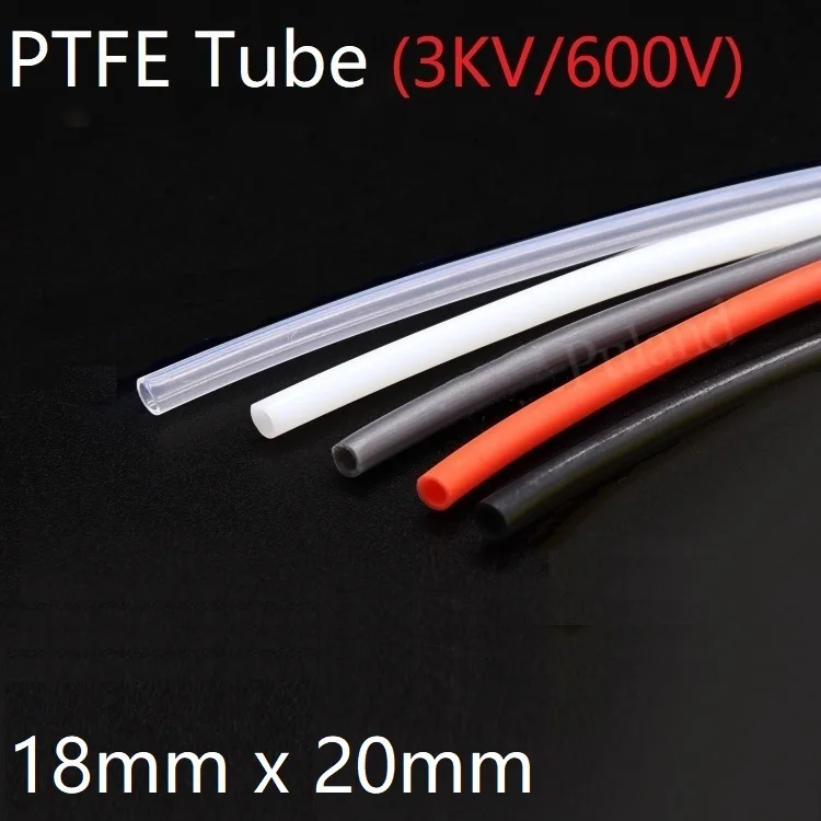 Изолированный капиллярный теплозащитный шланг из ПТФЭ 18 мм x 20 OD F46 жесткая труба