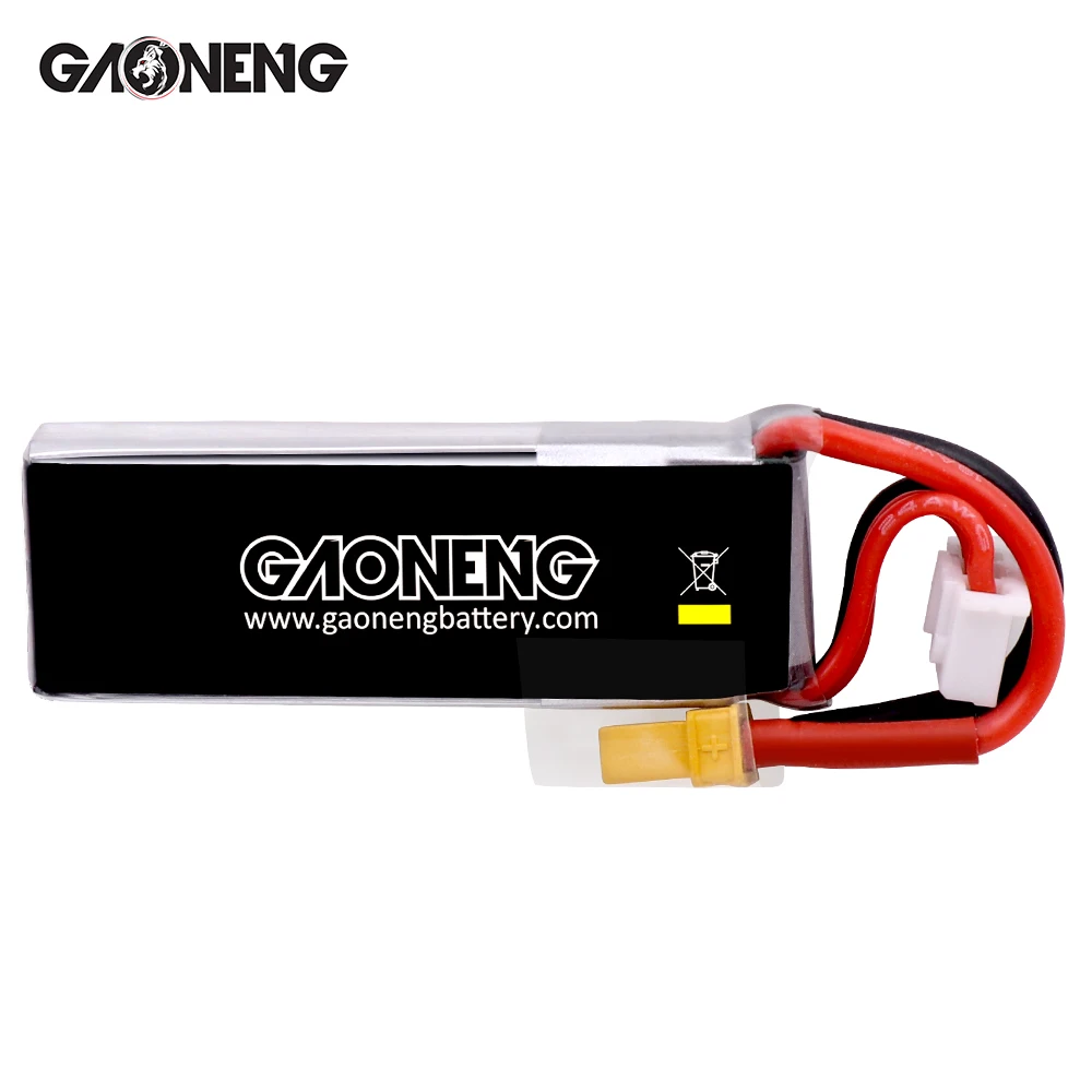 4 шт. Gaoneng 350 мАч 7 В 35C/70C 2S Lipo батарея с разъемом XT30 для Beta75X ESKY DLG1000 F300BL DTS130 Tiny Whoop Drone