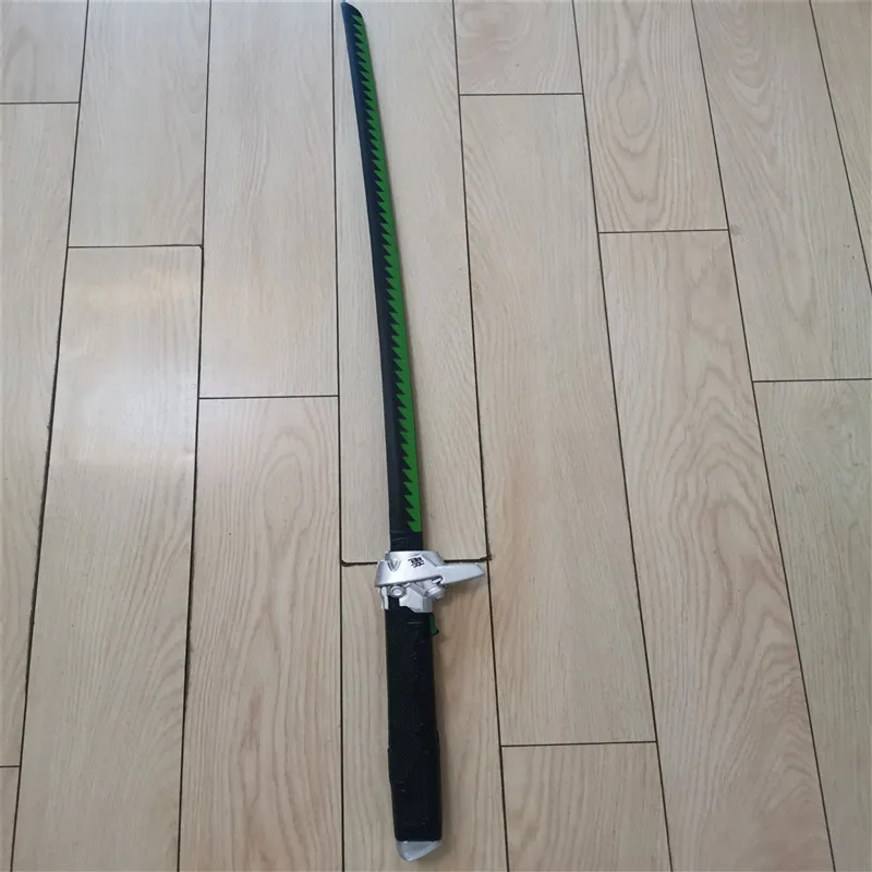 Косплей Горячая игра Overwatch Genji злой дух ножны нож Shimada Катана ролевые игры PU