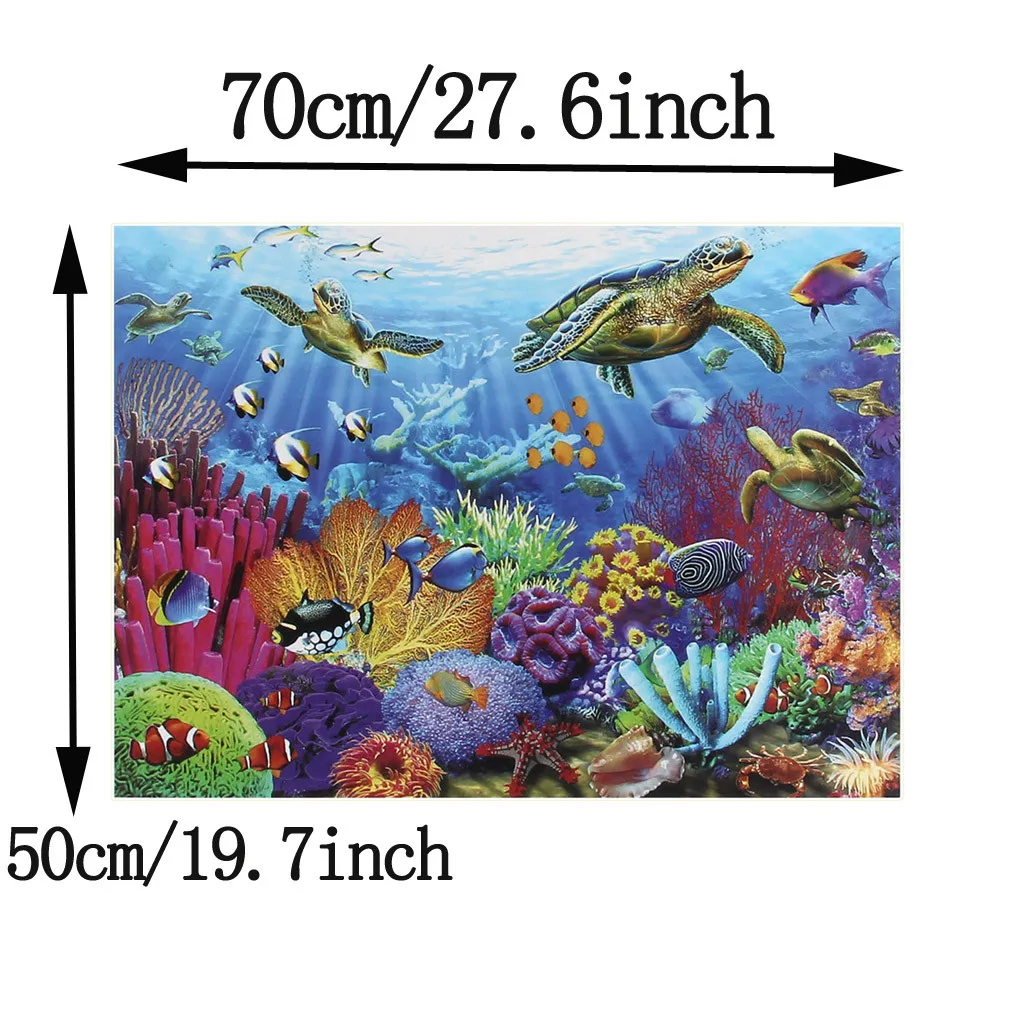 

1000pc Sea World Developing Intelligence For Adults Kids Souptoys Paper Puzzle Environmental Assemble Toy Educational Games