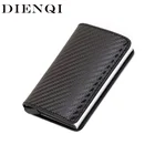 Кошелек для кредитных карт DIENQI 2020 для мужчин и женщин, металлический RFID винтажный Алюминиевый Чехол