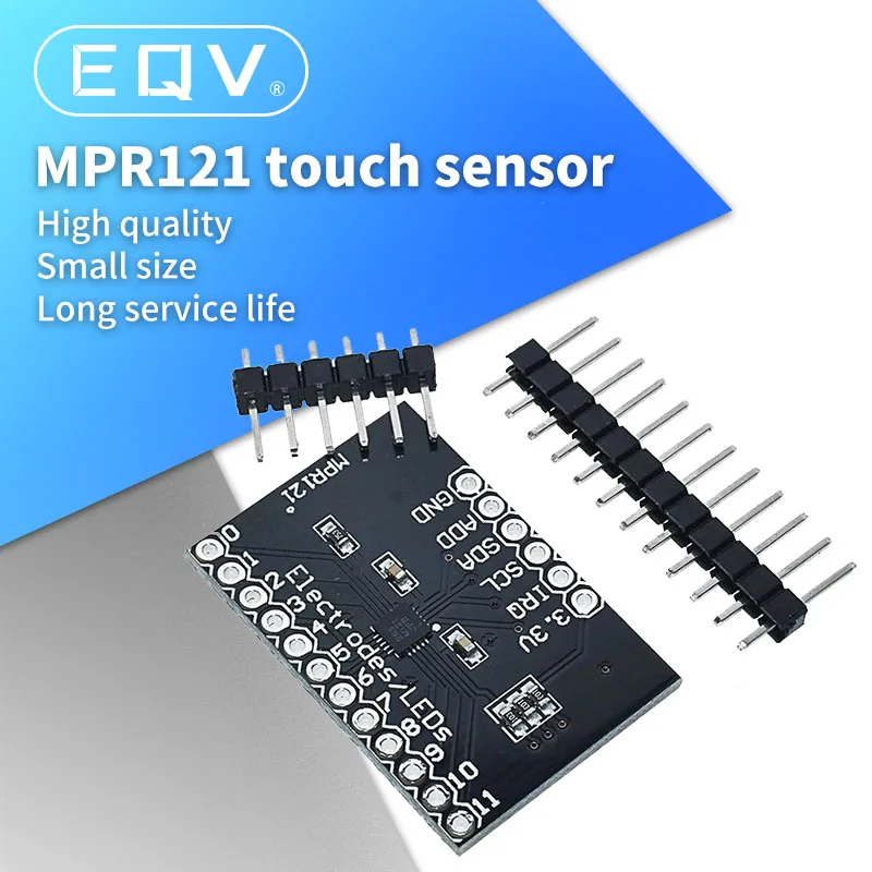 MPR121 коммутационный V12 емкостный сенсорный контроллер модуля I2C клавиатура для WAVGAT