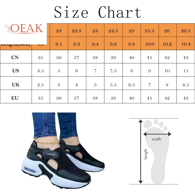 

OEAK Women Fashion Vulcanized Sneakers Platform Solid Color Flats Ladies Shoes Casual Breathable Wedges Ladies Walking Sneakers