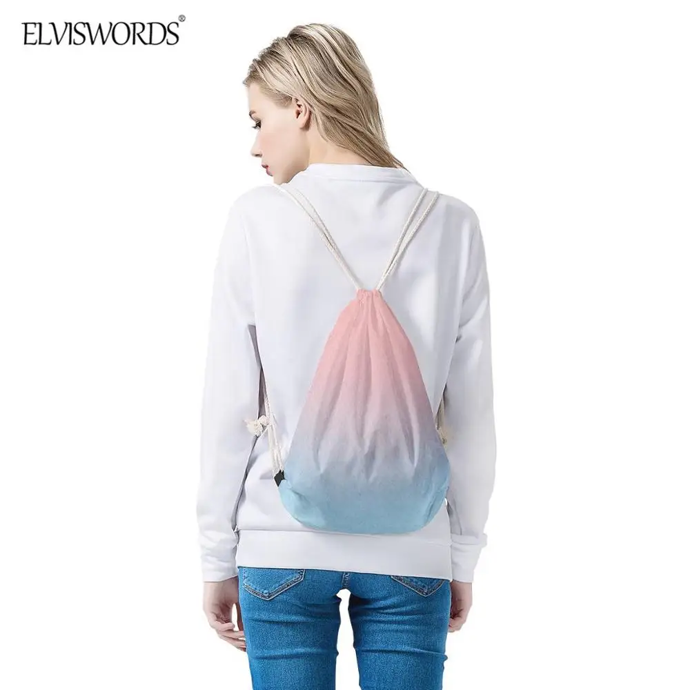 Забавный Французский бульдог/Бостон терьер принт женские мешки с Кулиской