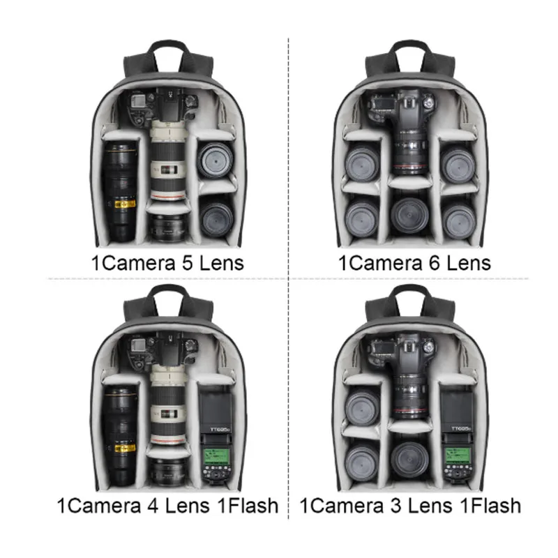 Многофункциональный рюкзак для цифровой зеркальной камеры водонепроницаемая