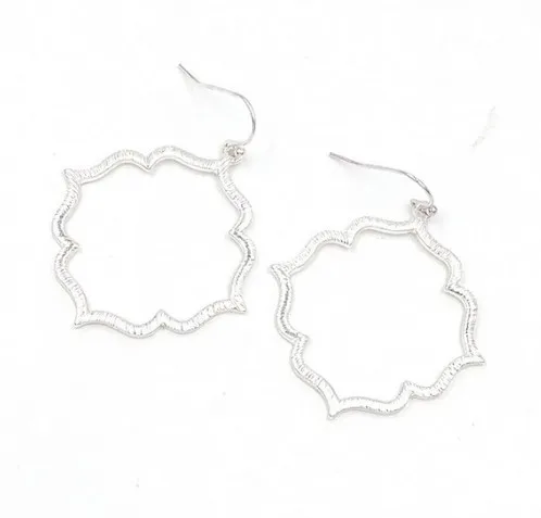 Женские Геометрические серьги капли с эффектом потертости подарок на Новый год