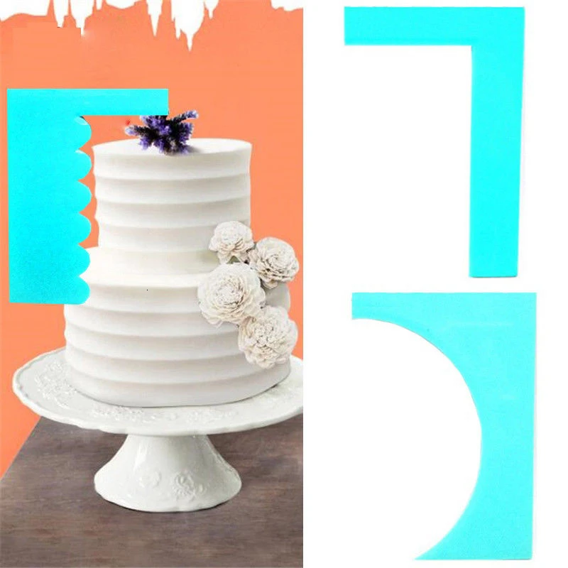 Регулируемые шпатели для мастики Chakwan 8 типов скребок торта украшения крема