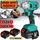 2021 388VF 800N.m. Бесщеточный беспроводной электрический ударный гайковерт 12 дюйма электроинструменты 22900 мАч литиевая батарея для батареи Makita 18 в