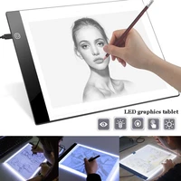 a4 led light drawing board art graphic painting writing table usb rechargeable sketching animation copy pad board drawing tablet