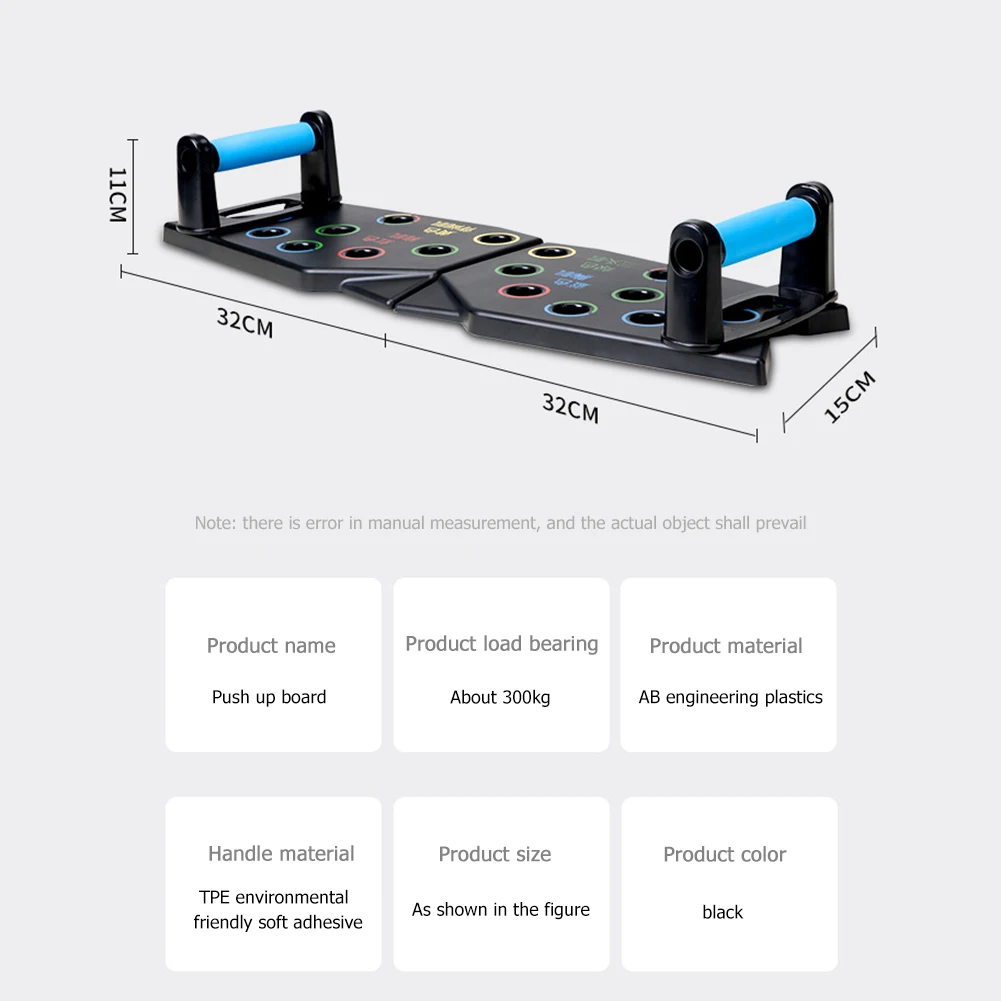 Multi-function Push Up Board Rack Gym Workout Abdominal Muscle Trainer Stand Body Building Exercise Fitness Equipment for Men | Спорт и