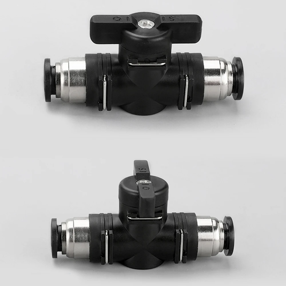 Пневматический быстрый соединитель для шланга из искусственной кожи BUC 4 6 8 10 12 мм