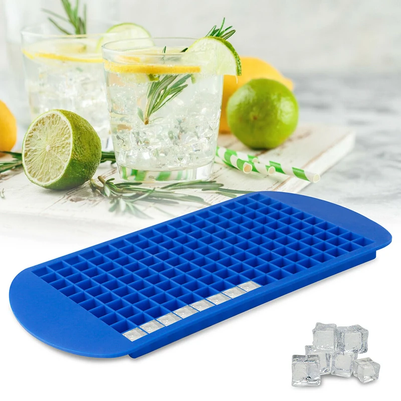 

Ices Cubes Maker Molds 160/150 Grids Mini Small Trays Silicone Bar Whiskey Cocktails MAZI888