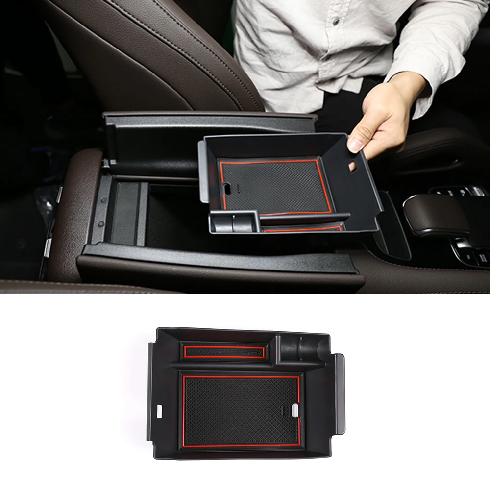 

Центральный автомобильный подлокотник для хранения коробка контейнер лоток Органайзер для Mercedes Benz Gle Class Gle350 400 W167 2020 автомобильные аксессу...