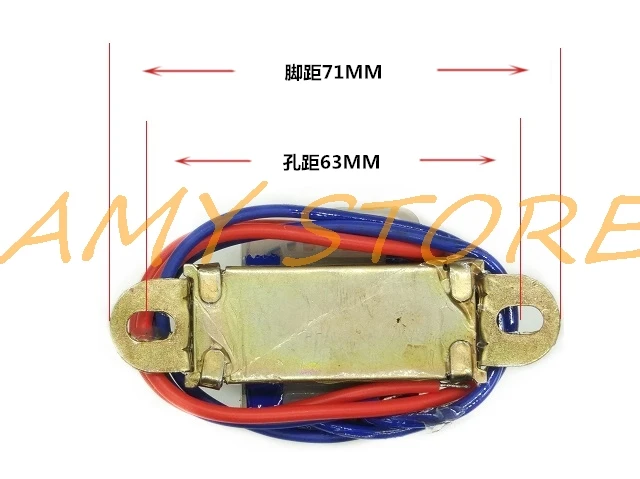 EI48* 18 DB-8VA 8 Вт Выход AC 6 в 9 в 12 В 15 в 18 в 24 в 30 в EI ферритовый сердечник вход 220 В 50 Гц Вертикальное Крепление электрического силового трансформатора
