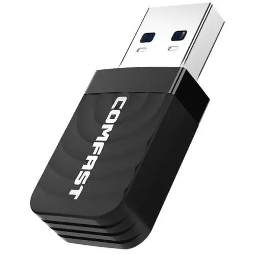 BEESCLOVER COMFAST CF-812AC Mini USB 3,0 Беспроводная сетевая карта 1300 Мбит/с Ethernet WiFi адаптер приемник 802,11 b/g/n 5,8/2