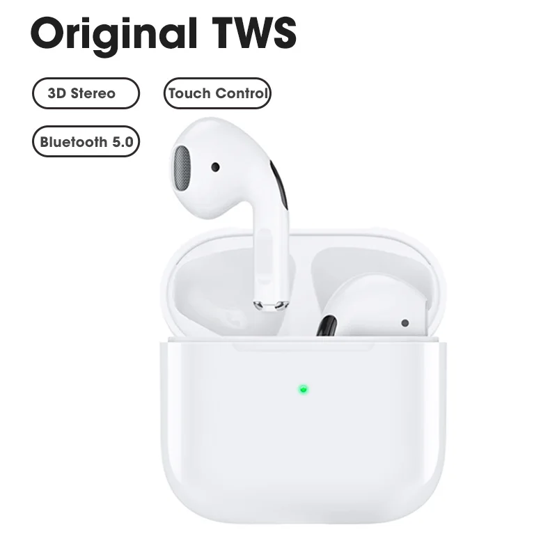 TWS Bluetooth наушники Внутриканальные PK airпододинги Pro 4 Беспроводные с микрофоном