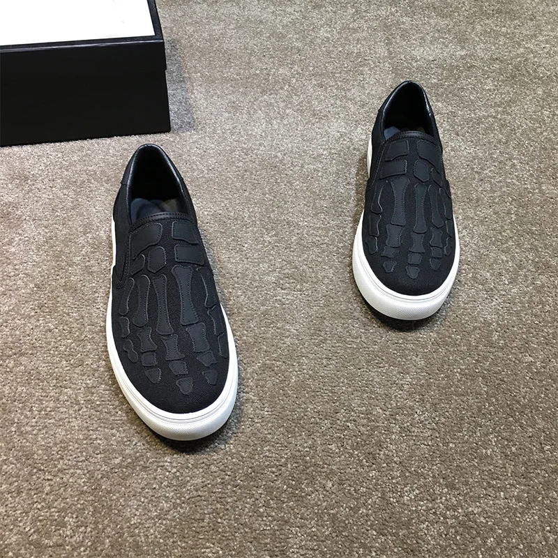 Owen Seak Men Canvas Casual Loafers Shoes Luxury Basic Mixed Color Trainers Summer Man Flats Spring Sneakers | Обувь