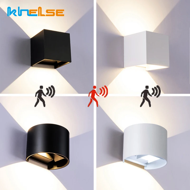Светодиодный настенный светильник наружное Сенсорное освещение
