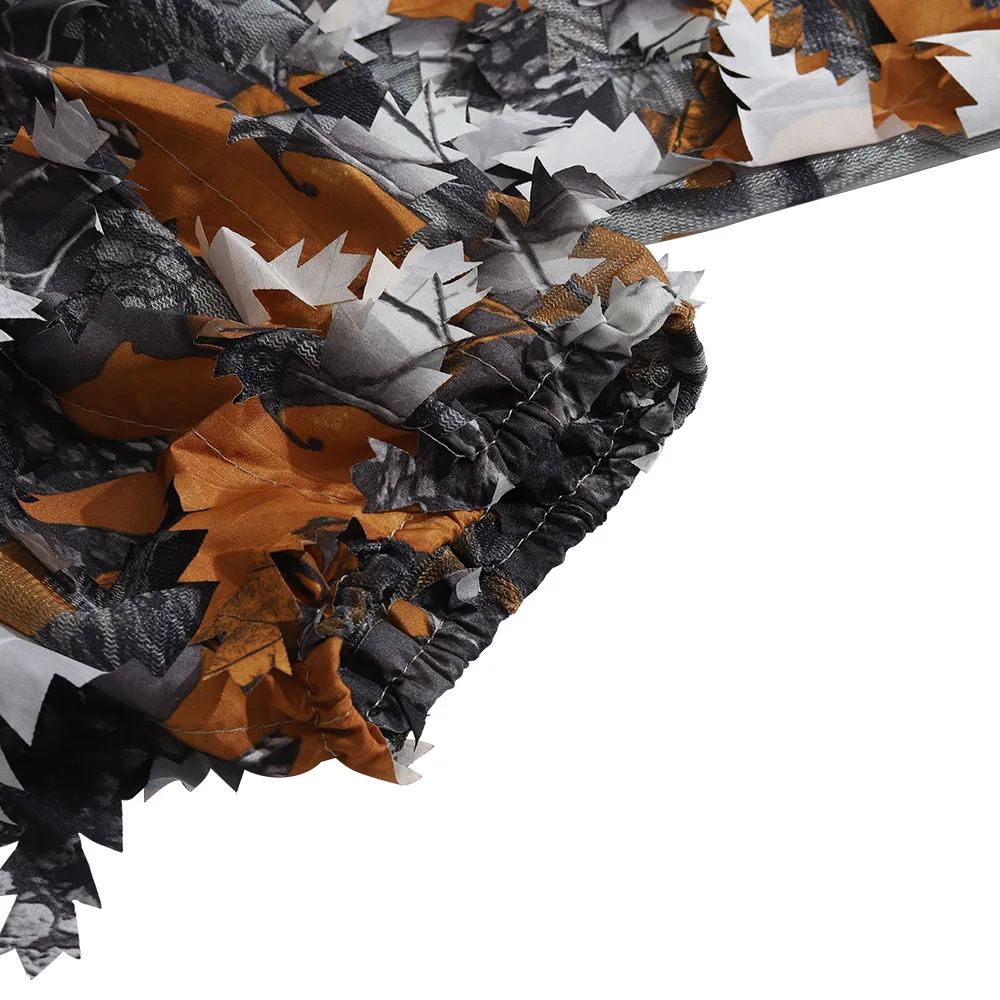 Охотничий костюм из дышащей бионической камуфляжной ткани с кленовыми листьями