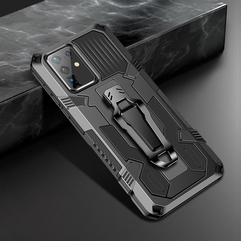 

Metal Back Clip Fundas Cover for Samsung Galaxy S20 Ultra Note 20 10 Plus A71 A51 A50 A30 A20 A70 A10 M31 S M51 Case Stand Coque