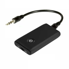New 2 in 1 Bluetooth 5.0 Transmitter Receiver TV PC Car Speaker 3.5mm AUX Hifi Music Audio Adapter