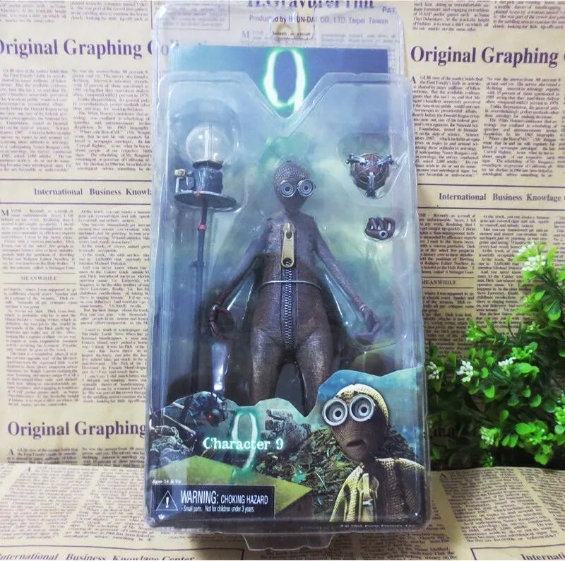 [Забавная] Оригинальная фигурка 7 дюймов 18 см NECA аниме Тим Бёртон 9 девять