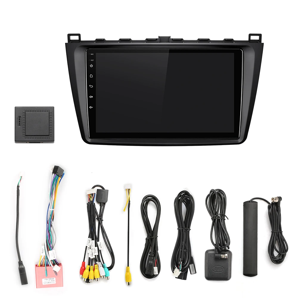 

EBILAEN Car Radio Player For Mazda 6 GH 2007-2012 Android 10.0 Multimedia GPS Navigation 6G 128G Wireless Carplay DSP Camera 4G