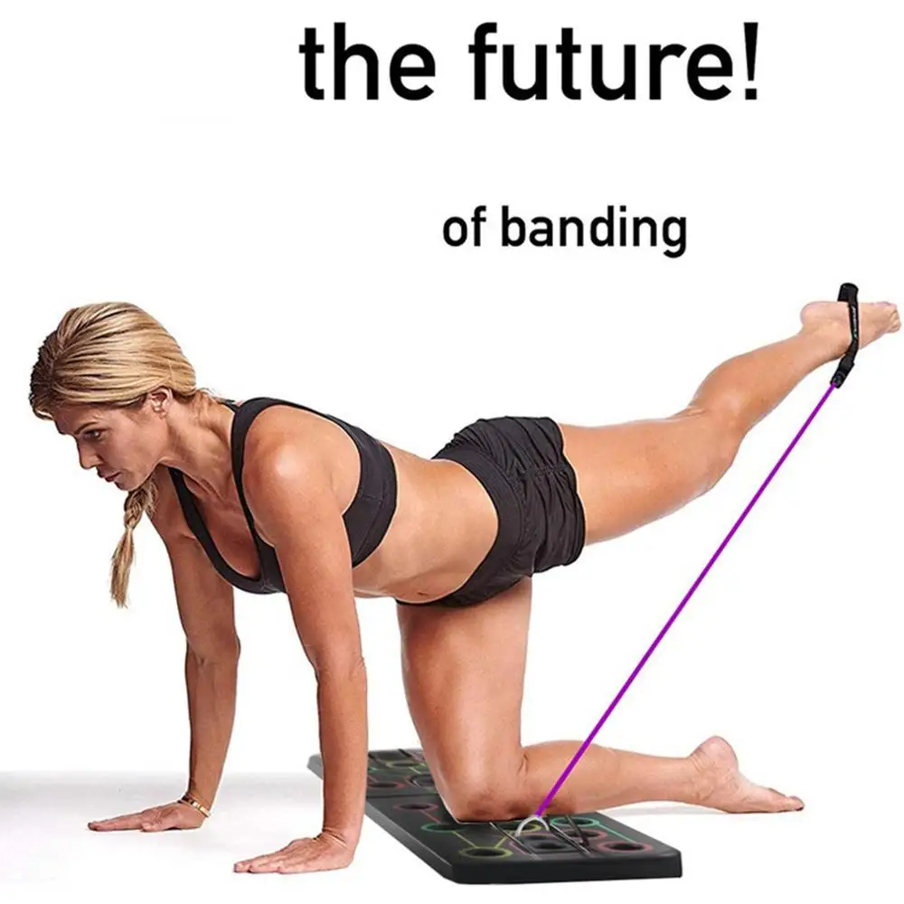 13 в 1 стойка с пуш-ап системой для занятий фитнесом тренажерным залом упражнений