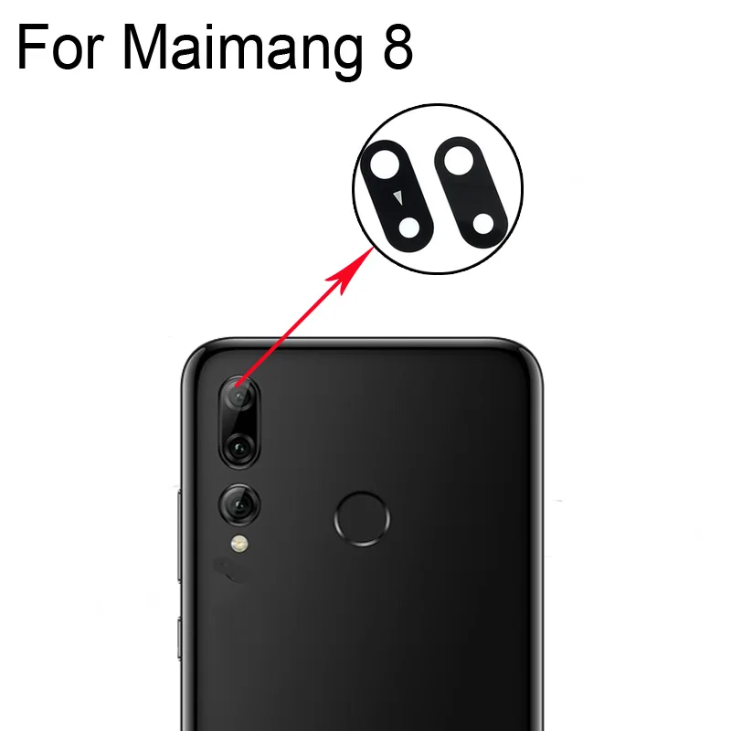 100% Новинка для Huawei Maimang 8 задняя камера стеклянный объектив Maimang8 запасные части