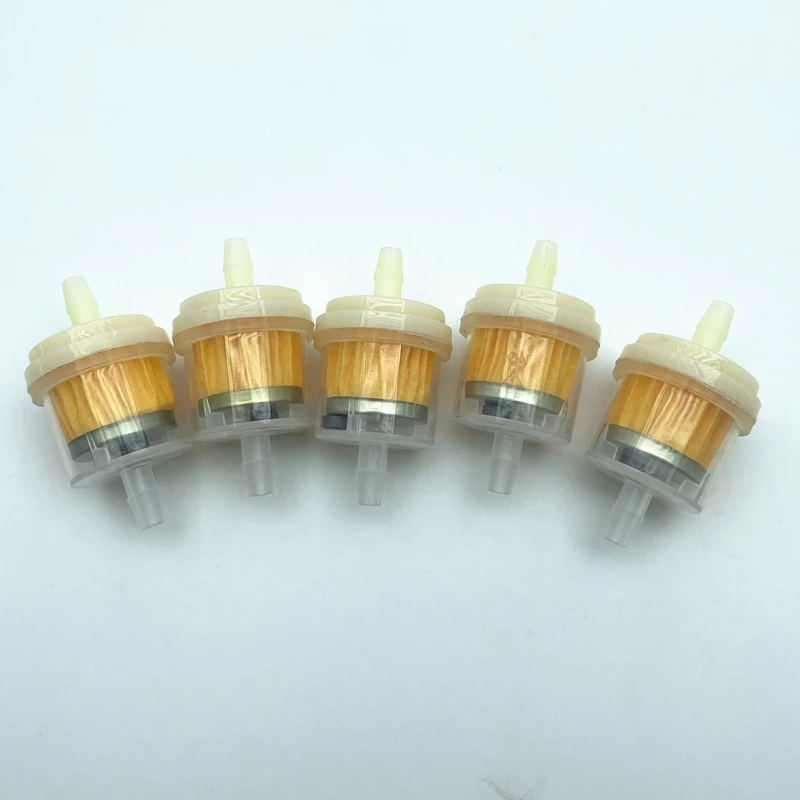 

5Pcs/lot For Motorcycle Moped Scooter Dirt Bike ATV Kart Oil Fuel Filter Petrol Gas Fuel Gasoline Oil Filter Scooter Parts