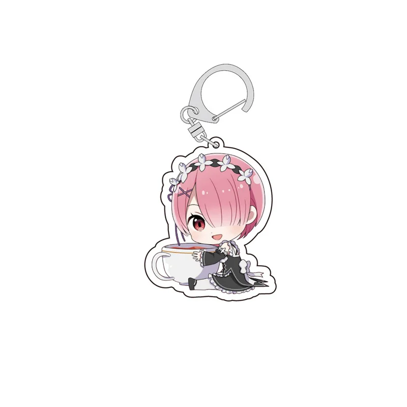 Брелок для ключей с рисунком аниме Re:Zero | Украшения и аксессуары