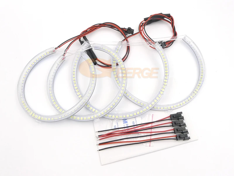 Для BMW X5 E53 2000 2001 2002 2003 2004 2005 2006 ультра яркий SMD светодиодный комплект колец