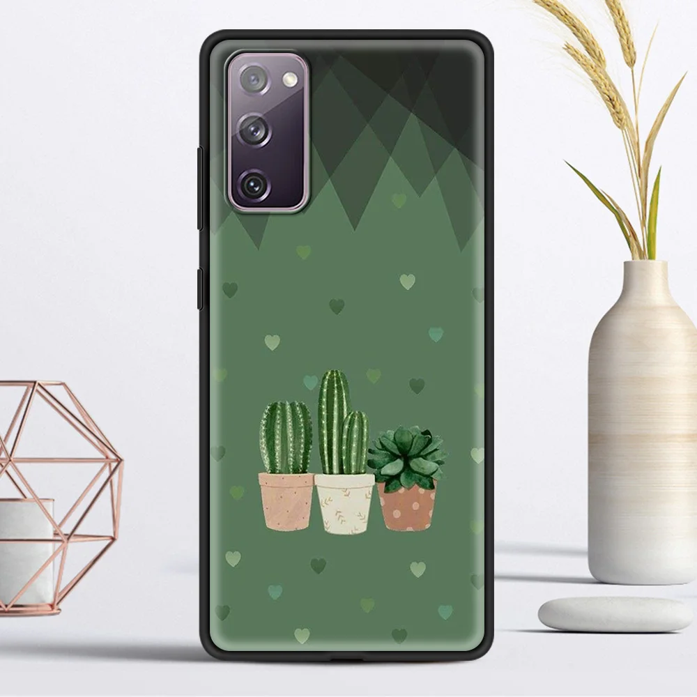 

Cute Cartoon Vactus Soft TPU Case for Samsung Galaxy S21 S20 Ultra S20 FE S10 Lite S10E S9 S8 Plus 5G Luxury Phone Coque