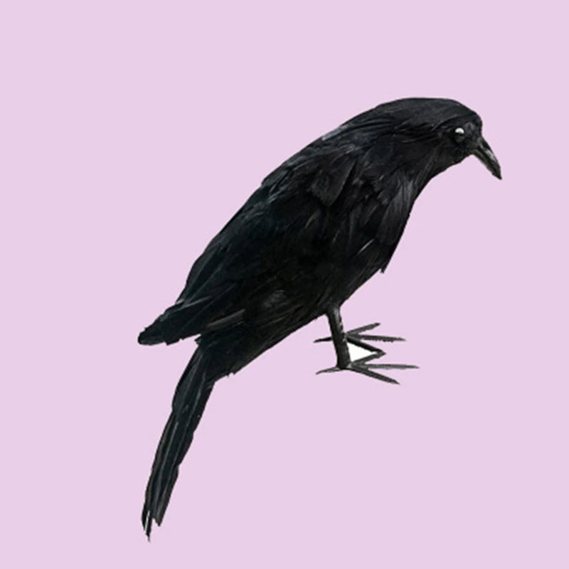 Реквизит для Хэллоуина лужайка яркая пернатая птица реалистичные садовые