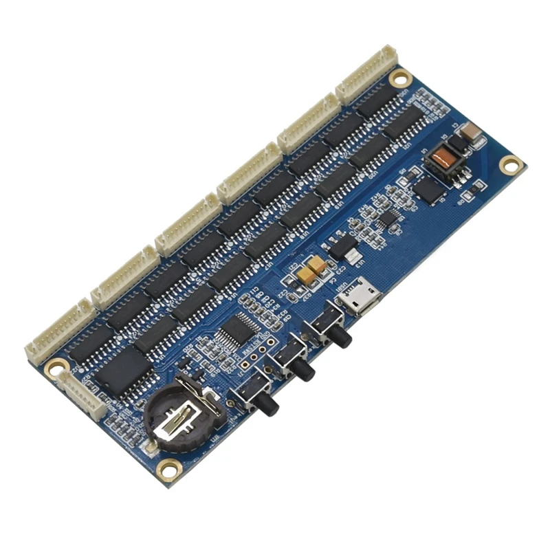 Diy в 14 Qs30 In12 Nixie трубки цифровые часы набор 5V модуль Плата С ПЛОСКИМ